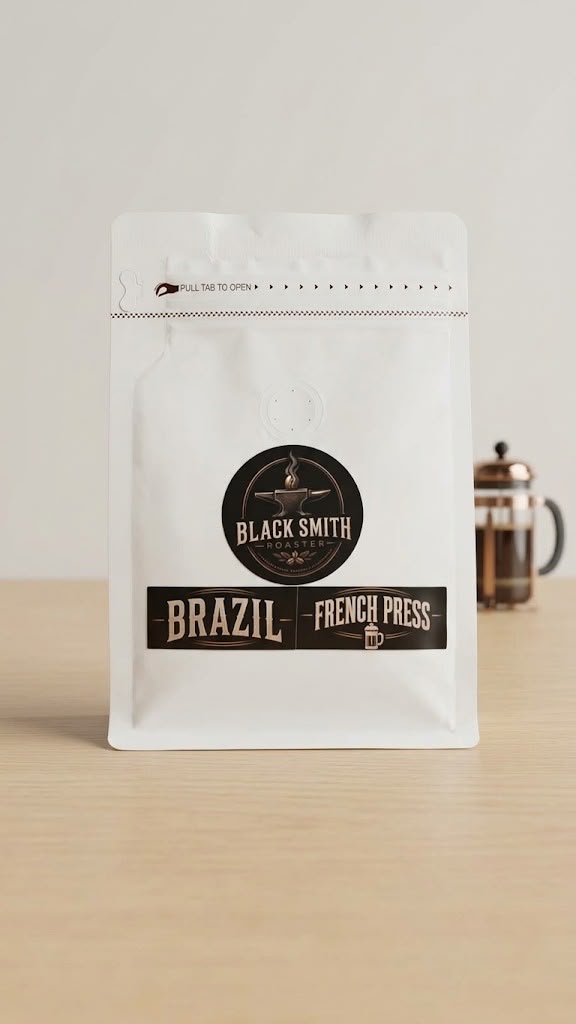 Blacksmith Roastery Brazil French Press 250g
