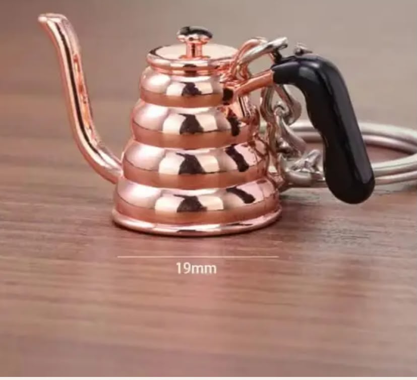 Blacksmith Roastery Copper Coffee Kettle Keychain