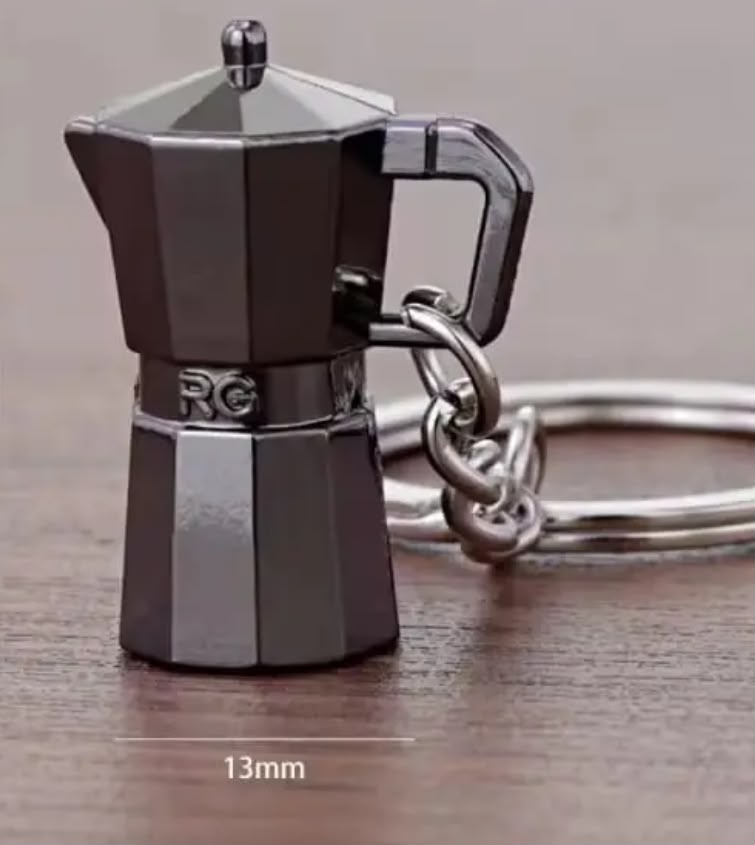 Blacksmith Roastery Moka Pot Keychain