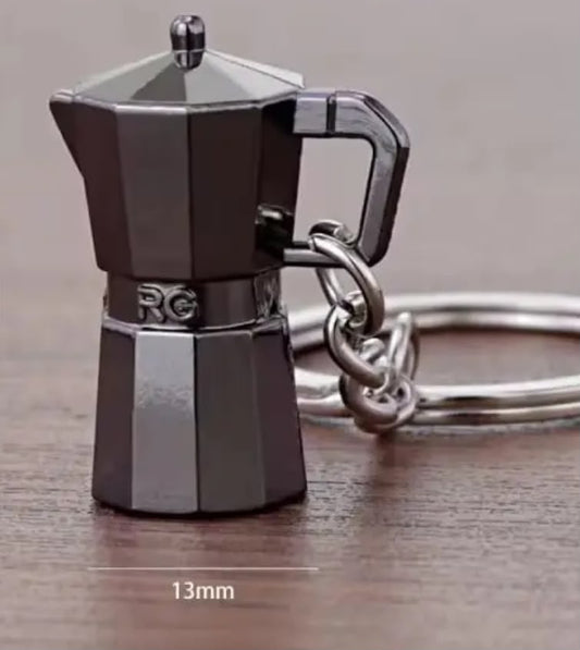 Blacksmith Roastery Moka Pot Keychain