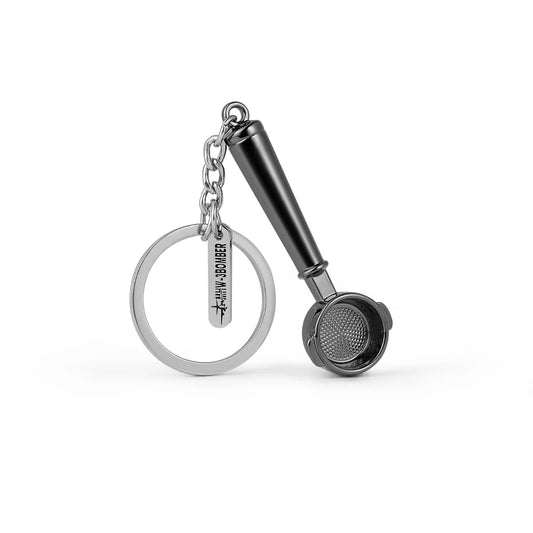 Blacksmith Roastery Stainless Steel Coffee Keychain
